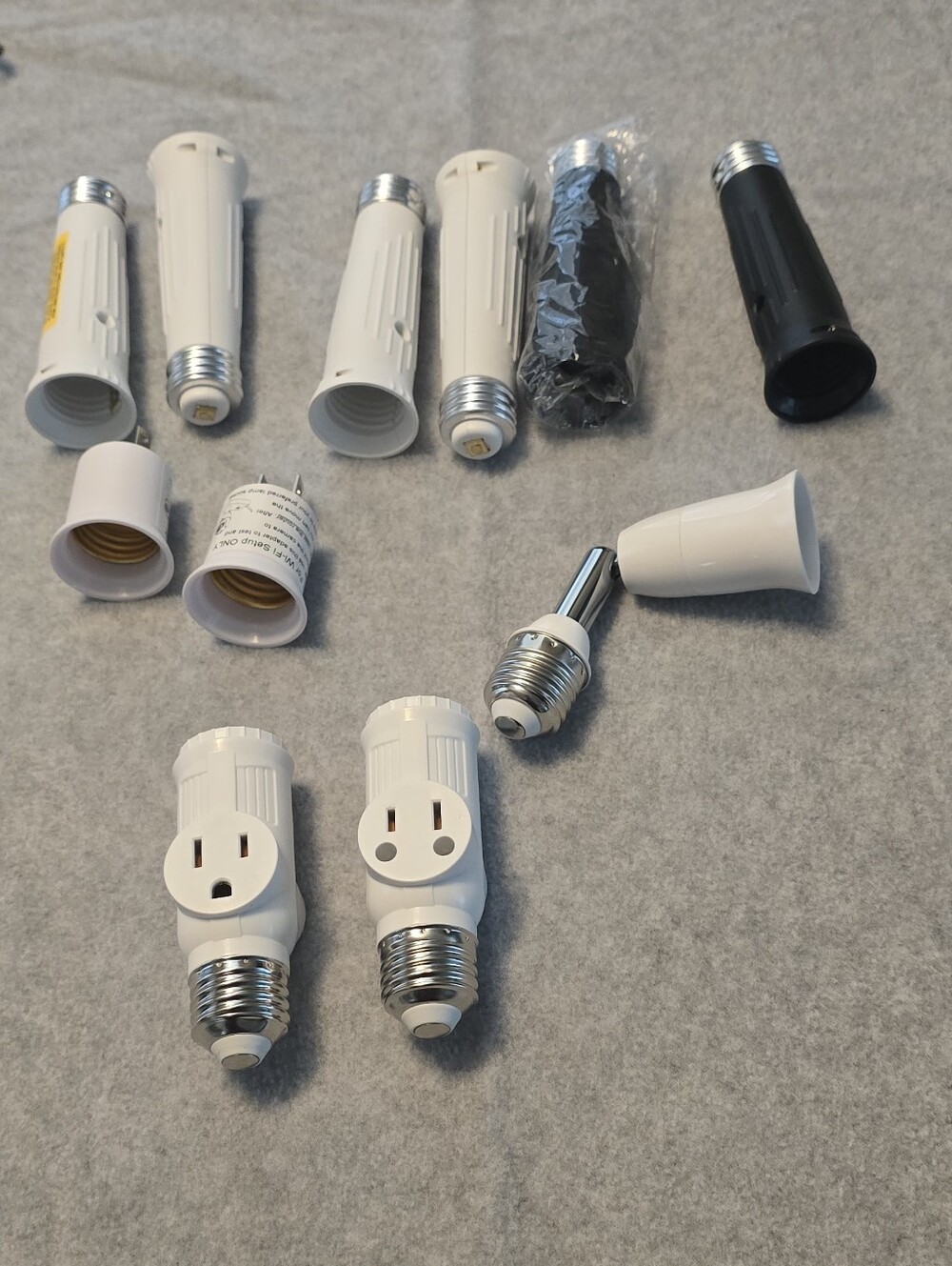 Light Socket Adapter and Plug Set